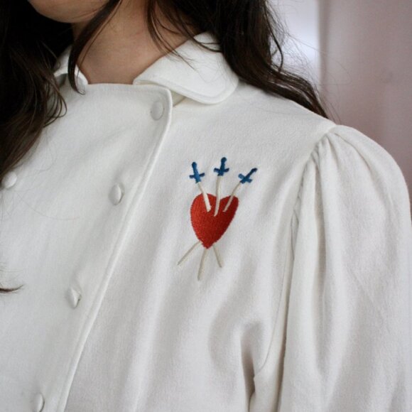 Samantha Pleet Pastry Blouse Size M - Picture 10 of 10